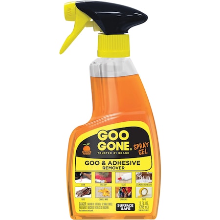 Goo Gone Spray Gel, 12oz. Orange PK6 WMN2096CT